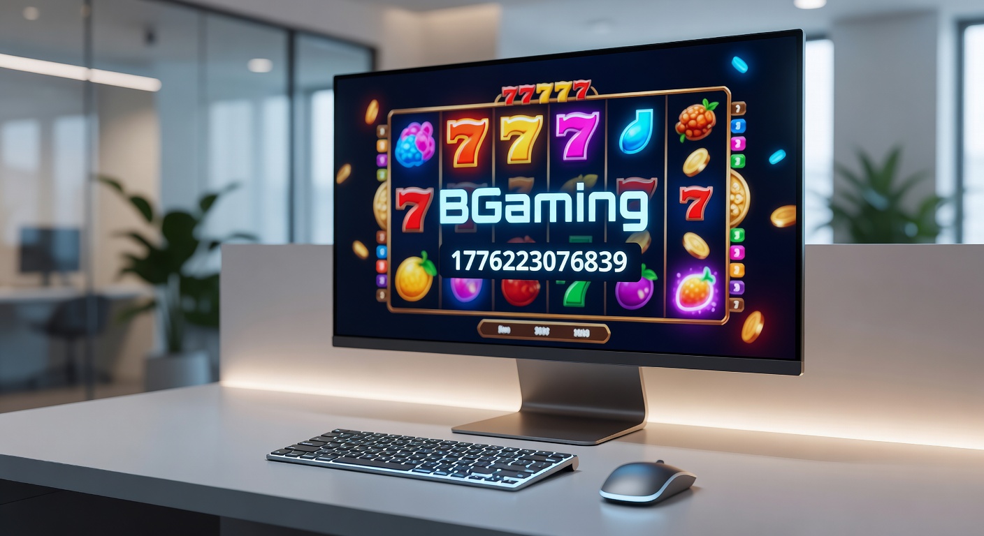 Close-up of BGaming slot interface showing provably fair verification tools and RTP display during a winning spin