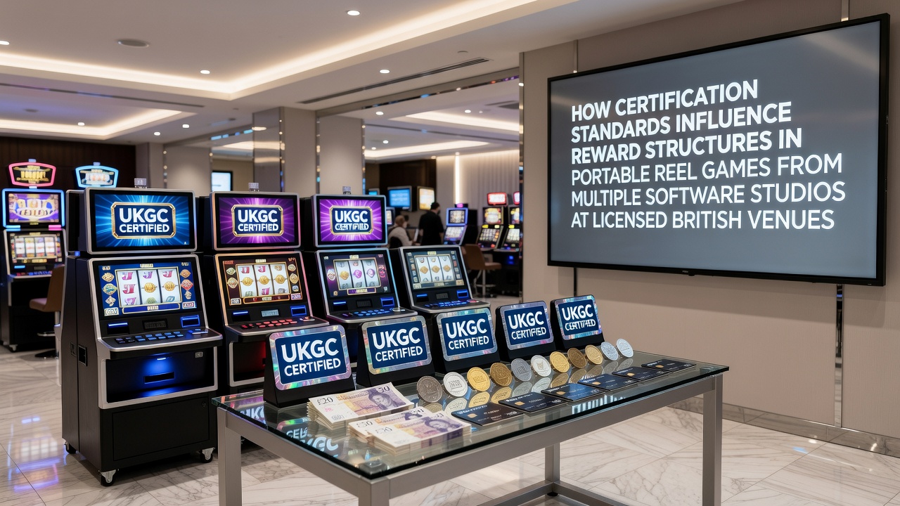 Certification testing process for mobile slot games at licensed venues
