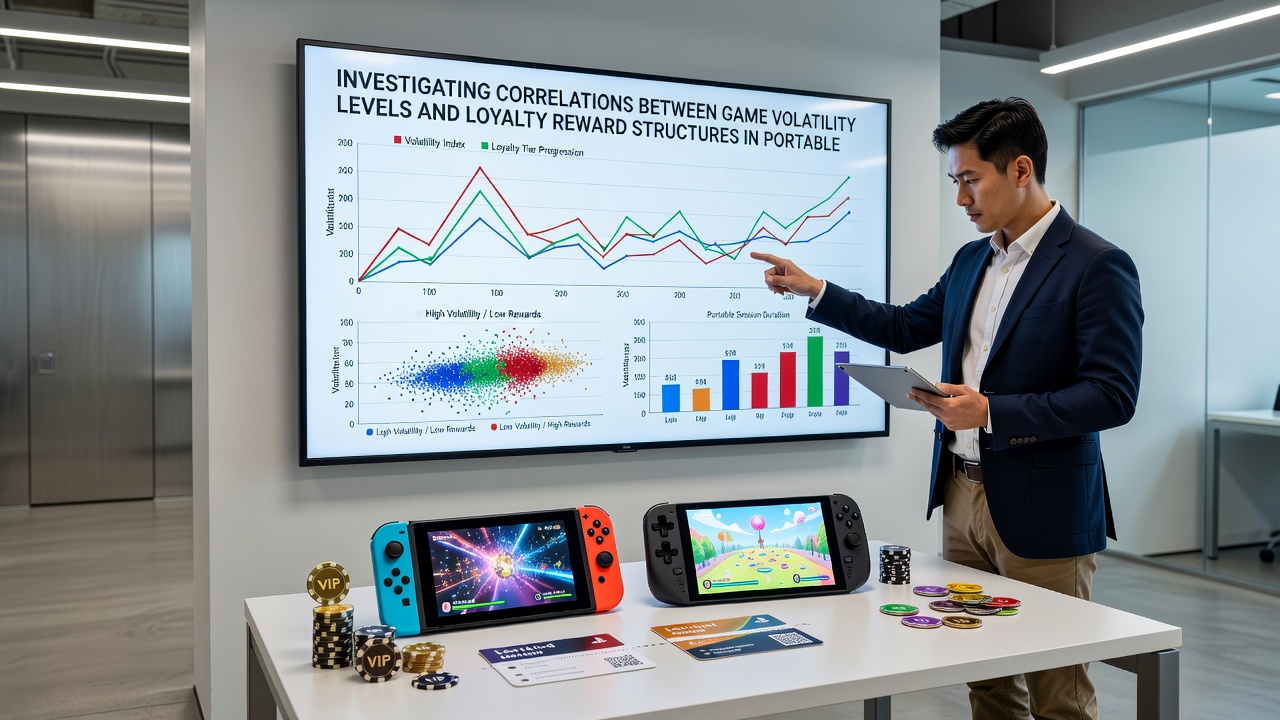 Graph illustrating volatility levels versus loyalty reward redemption rates on mobile devices