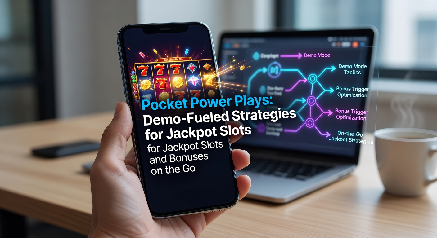 Mobile phone screen displaying a vibrant slot demo with jackpot counters ticking up during a bonus round, illustrating portable demo play in action